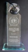 IPA Award to Kevin Gordon